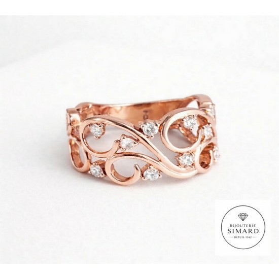Bague à diamants  