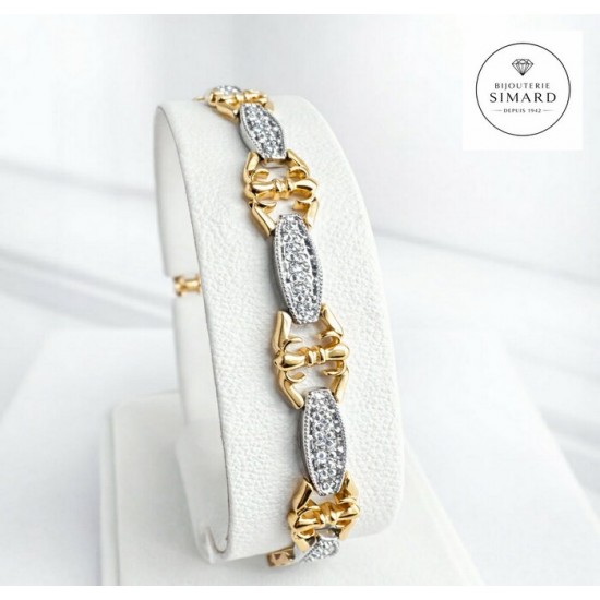 Bracelet à diamants 