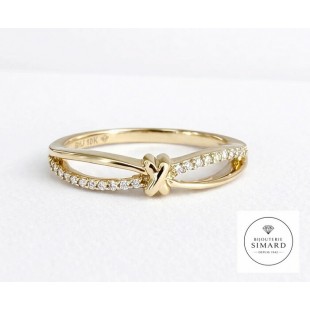 Bague à diamants 