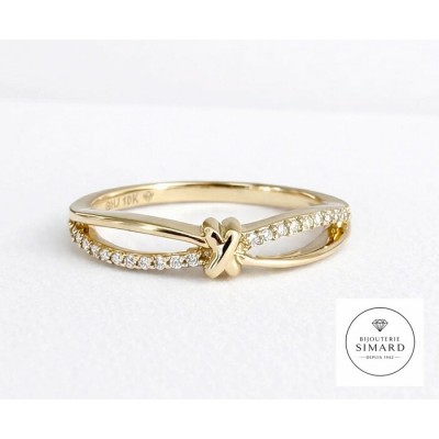 Bague à diamants 