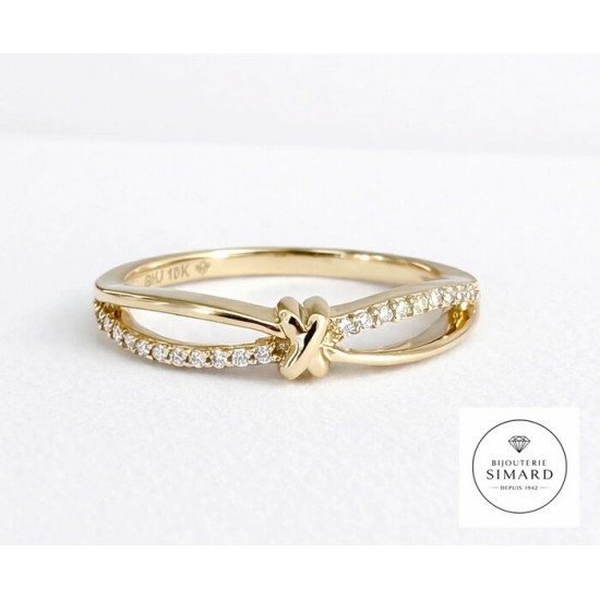 Bague à diamants 