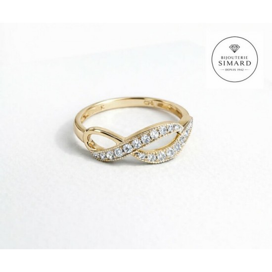 Bague à diamants 