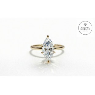 Bague diamant laboratoire