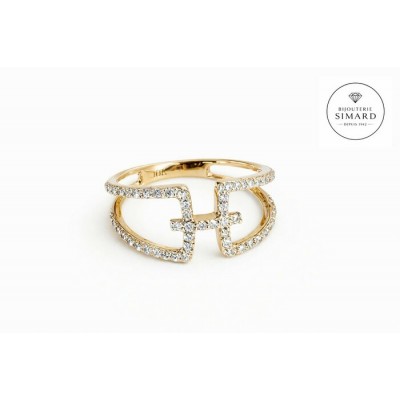 Bague à diamants 