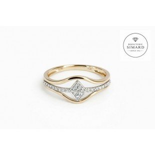 Bague à diamants 