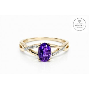 Bague à diamants