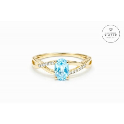 Bague à diamants