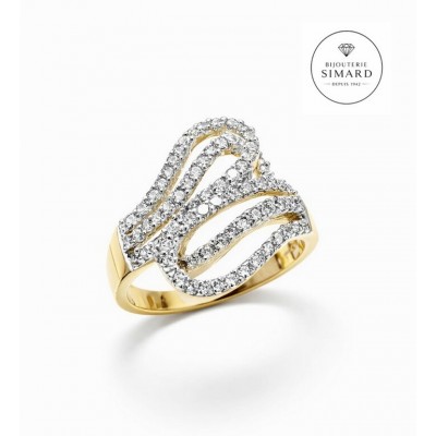 Bague à diamants 
