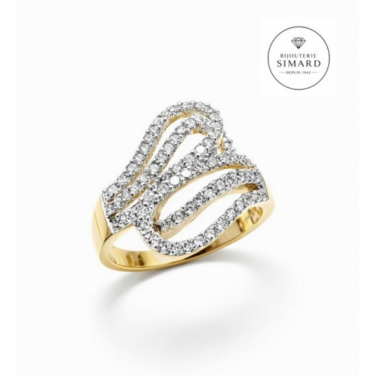 Bague à diamants 