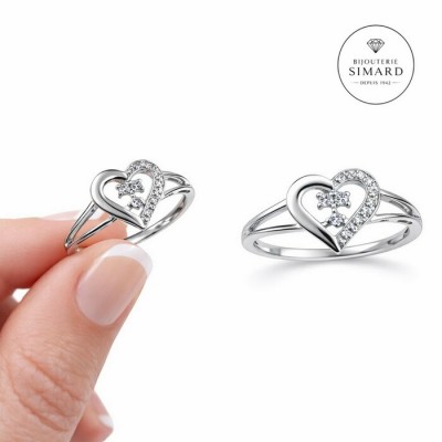 Bague à diamants 