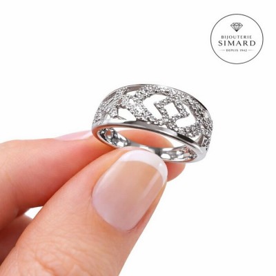 Bague à diamants 