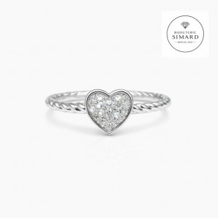 Bague à diamants 
