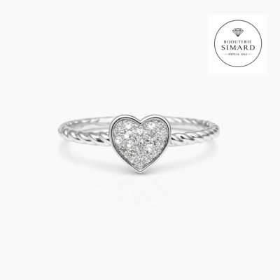 Bague à diamants 