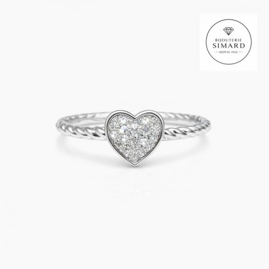 Bague à diamants 