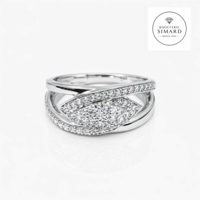 Bague à diamants 