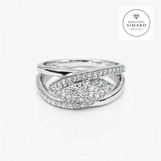 Bague à diamants 