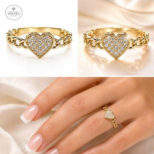 Bague 10 k 