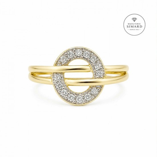 Bague 10 k 