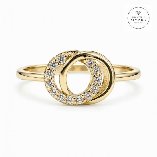 Bague 10 k 
