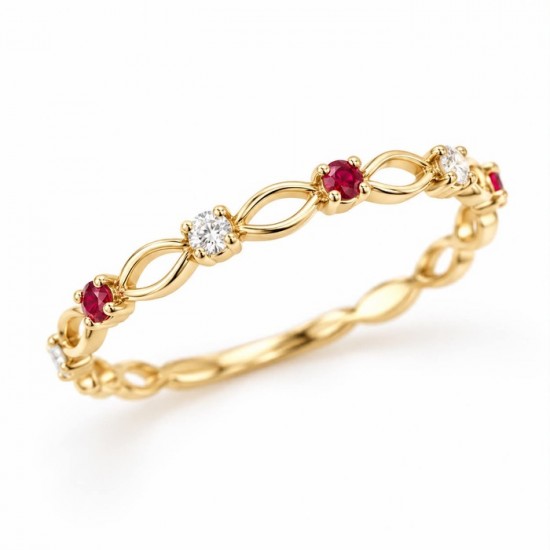Bague à diamants canadiens