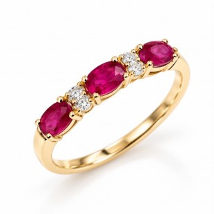 Bague à diamants canadiens