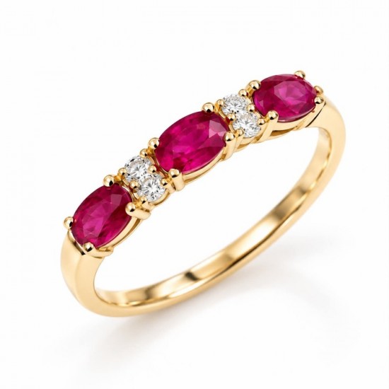 Bague à diamants canadiens
