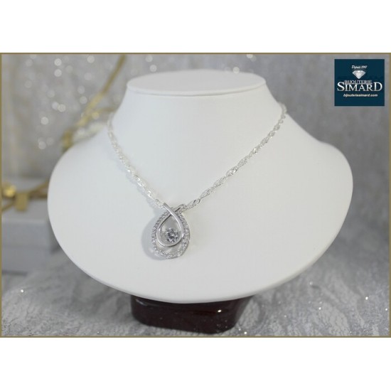 Chaine et pendentif en argent 925
