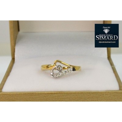 Bague à diamants 