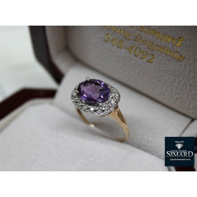 Bague à diamants 