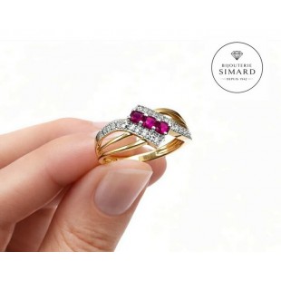 Bague à diamants