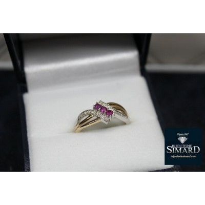 Bague à diamants