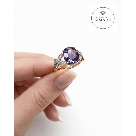 Bague à diamants 