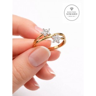 Bague à diamants  