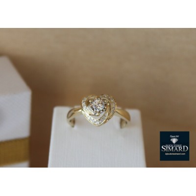 Bague à diamants 