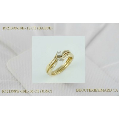 Bague à diamants