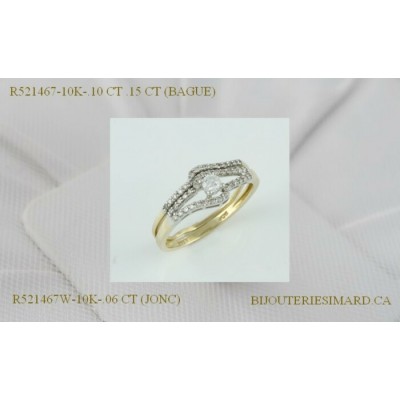 Bague à diamants