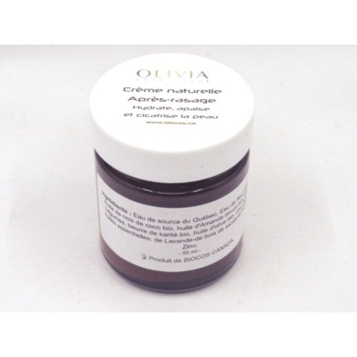 Crème naturelle Après-rasage