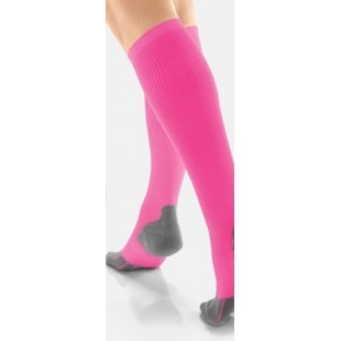 BAS DE COMPRESSION SPORT 21-30mmHg- FUSCHIA