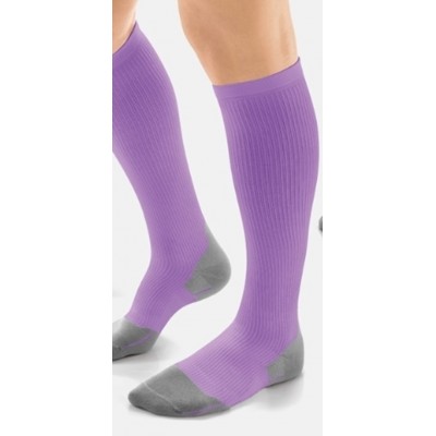 BAS DE COMPRESSION SPORT 21-30mmHg - MAUVE