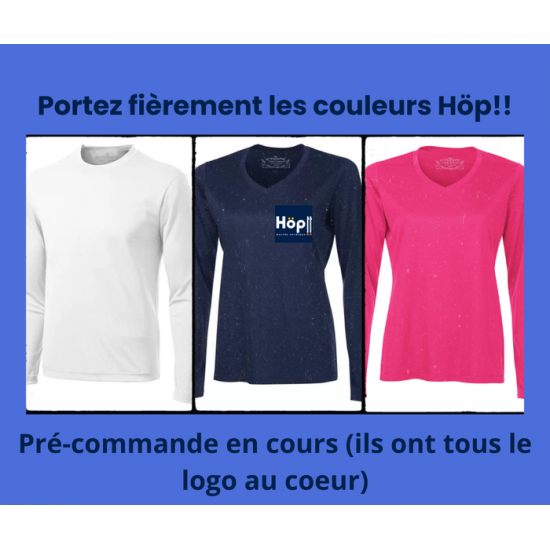 manches longues femmes - col en V