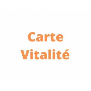 Carte Vitalité 6 séances - sans date...