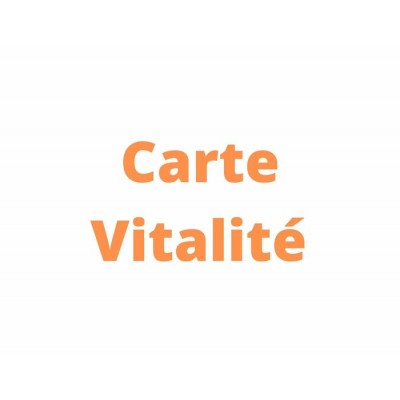 Carte Vitalité 6 séances - sans date...