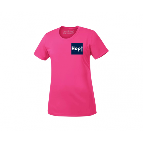 T-shirt Rose pour Femmes, col rond