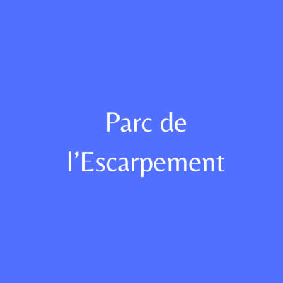 Mardi 17h30-18h30  Parc de l'Escarpement niv 2