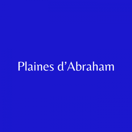 Vendredi 10h30-11h30 niv 1-2 Plaines d'Abraham * voir note en rouge
