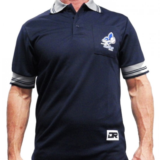 Polo arbitre Baseball Québec (marine)