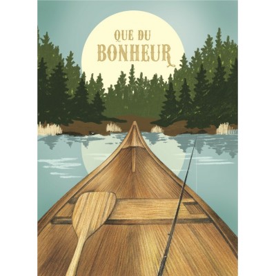 Bonheur en canot