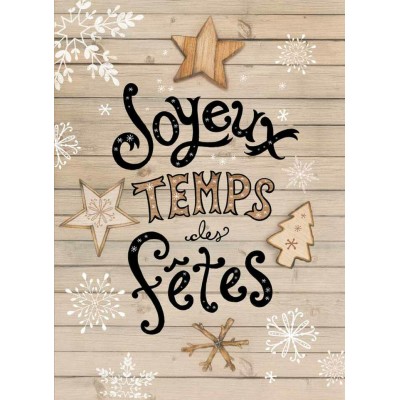 Voeux sur bois