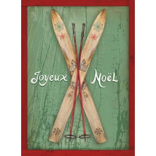 Skis de bois