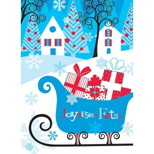 La luge bleue